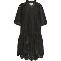 Romantisches Mini-Spitzenkleid aus Baumwolle