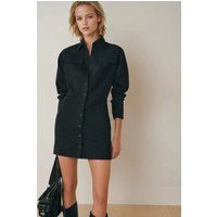 Klassisches Popeline Mini Hemdkleid