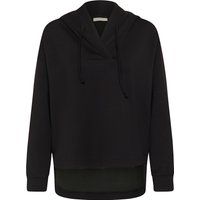 Oversized Kapuzenshirt mit Lagen-Saum