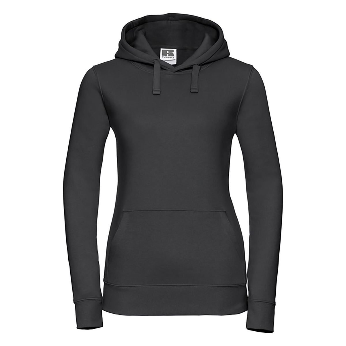 Femininer dreilagiger Baumwollmix-Hoodie