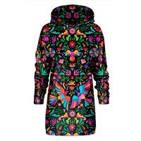 Mexikanisches Volkskunst Hoodie-Kleid
