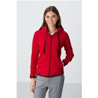 Plüsch-Kapuzenjacke aus Fleece