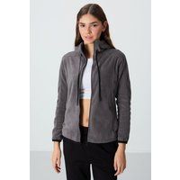 Weicher Fleece-Hoodie mit Reißverschluss