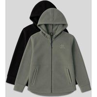 Kapuzenjacke aus weichem Fleece