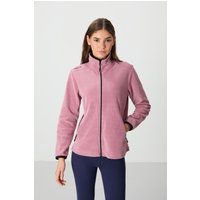 Weiche Fleecejacke mit Reißverschluss