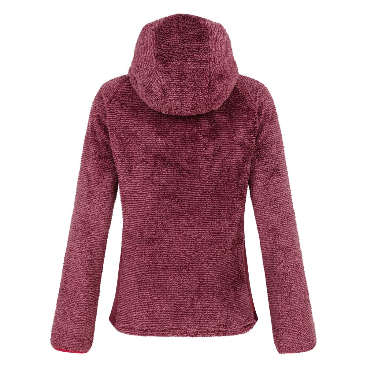 Strukturierter Kapuzen-Midlayer mit Reißverschluss