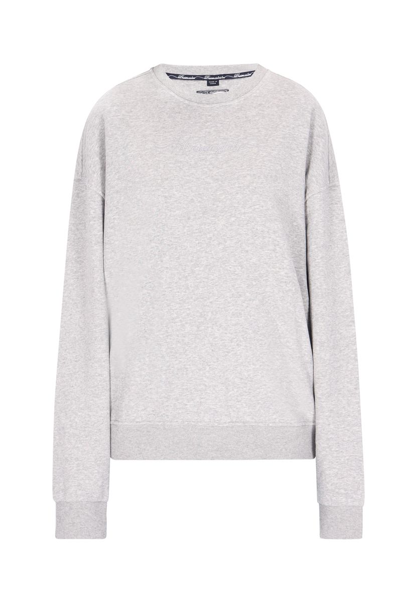 Bequemes Sweatshirt mit Rundhalsausschnitt