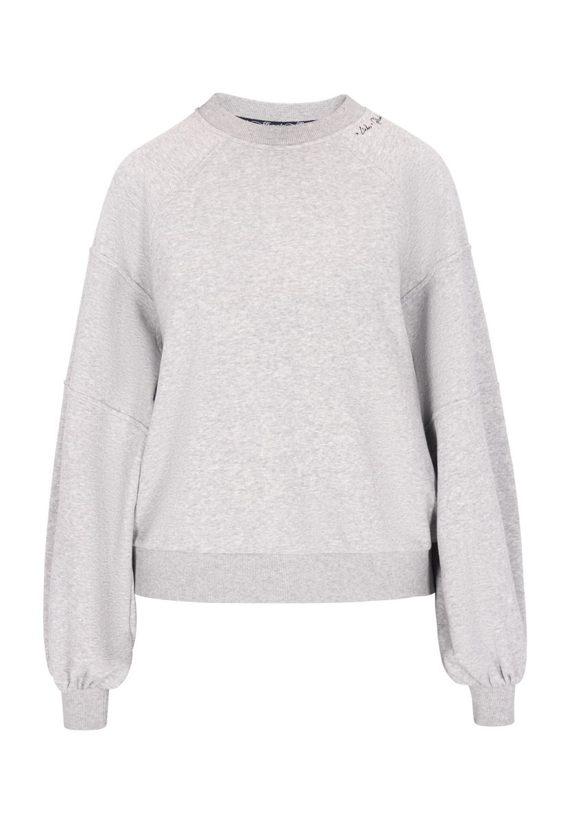 Lockeres Raglan-Sweatshirt mit Ballonärmeln