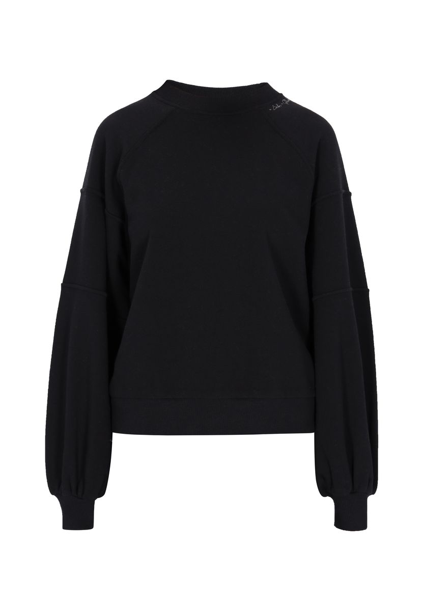 Oversized Raglan-Sweatshirt mit Ballonärmeln