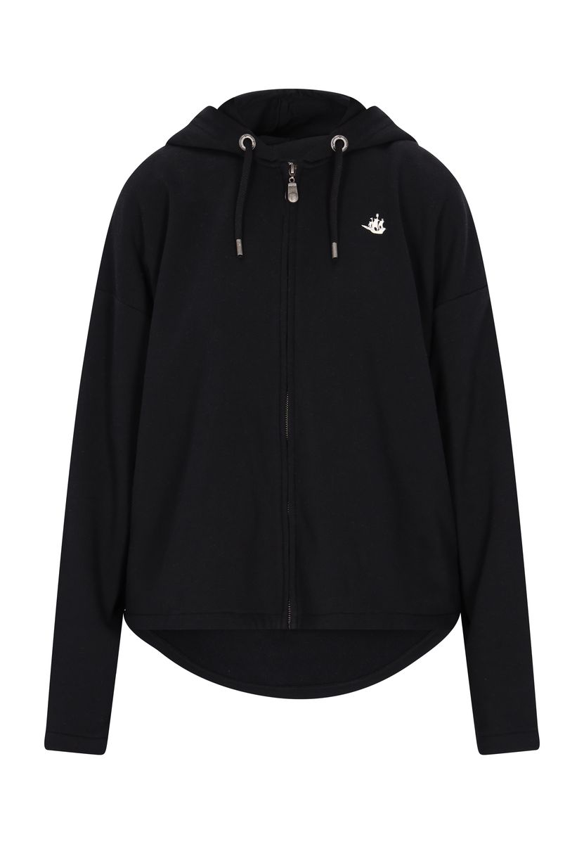 Kapuzenjacke mit Logo-Detail