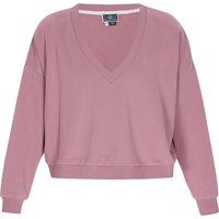 Relaxed-Fit Sweatshirt mit V-Ausschnitt