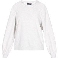 Raglan-Sweatshirt mit gefalteten Schultern