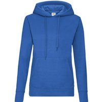 Klassischer Kapuzenpullover mit Rippstrick