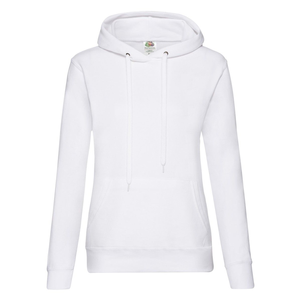 Klassischer Slim-Fit Kapuzenpullover