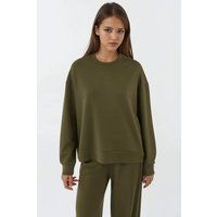 Sweatshirt mit Rundhalsausschnitt aus Modal