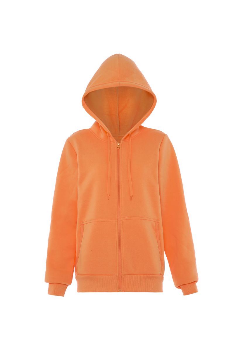 Klassische Kapuzenjacke mit Reißverschluss