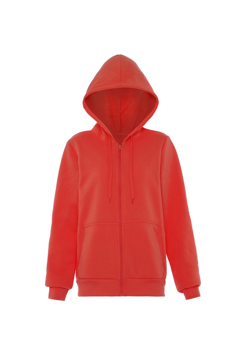 Klassische Kapuzenjacke mit Reißverschluss