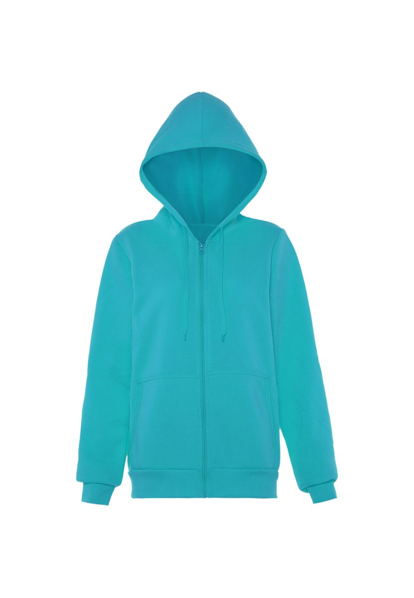 Klassische Kapuzenjacke mit Reißverschluss