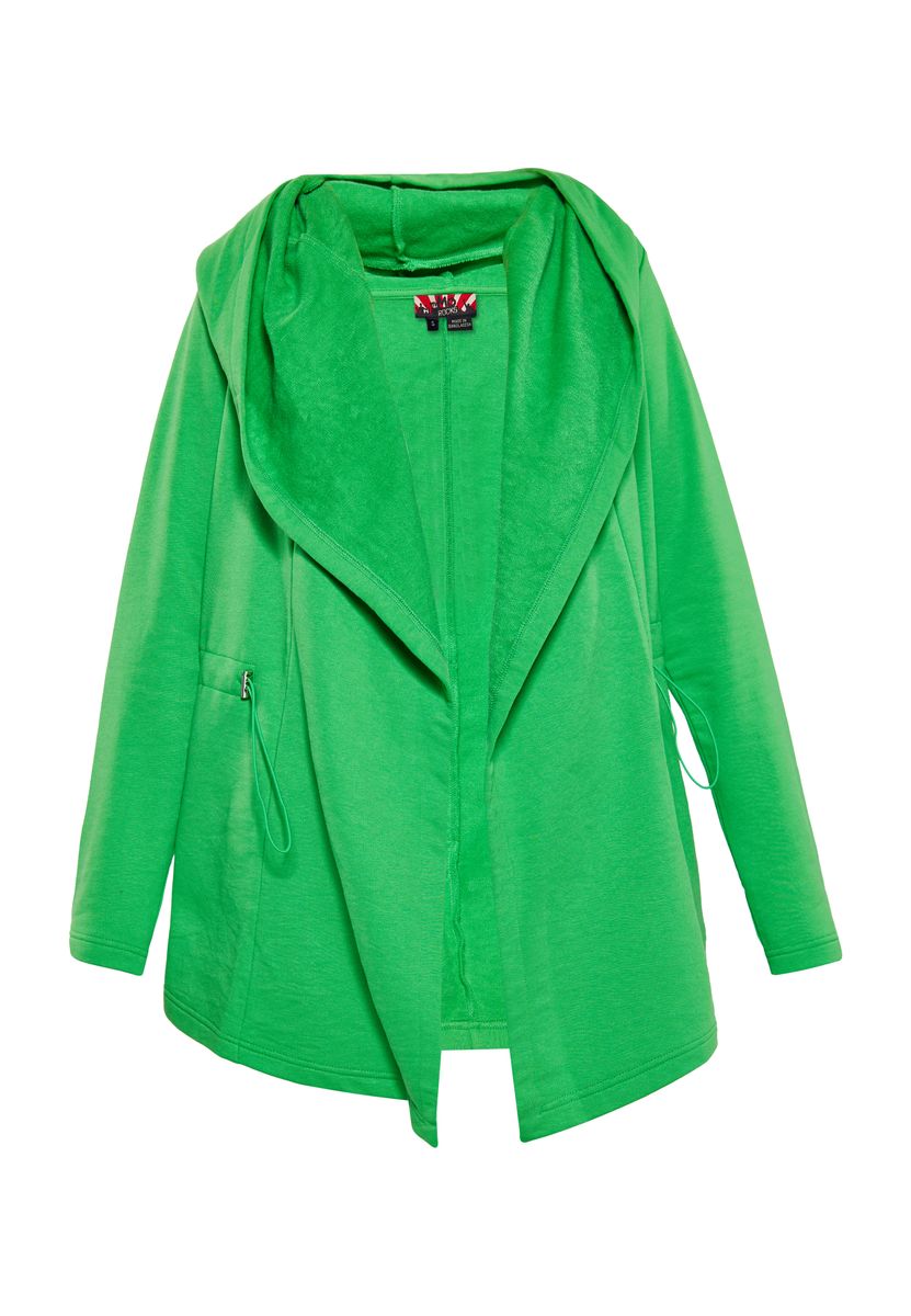 Oversized Cardigan mit offener Vorderseite
