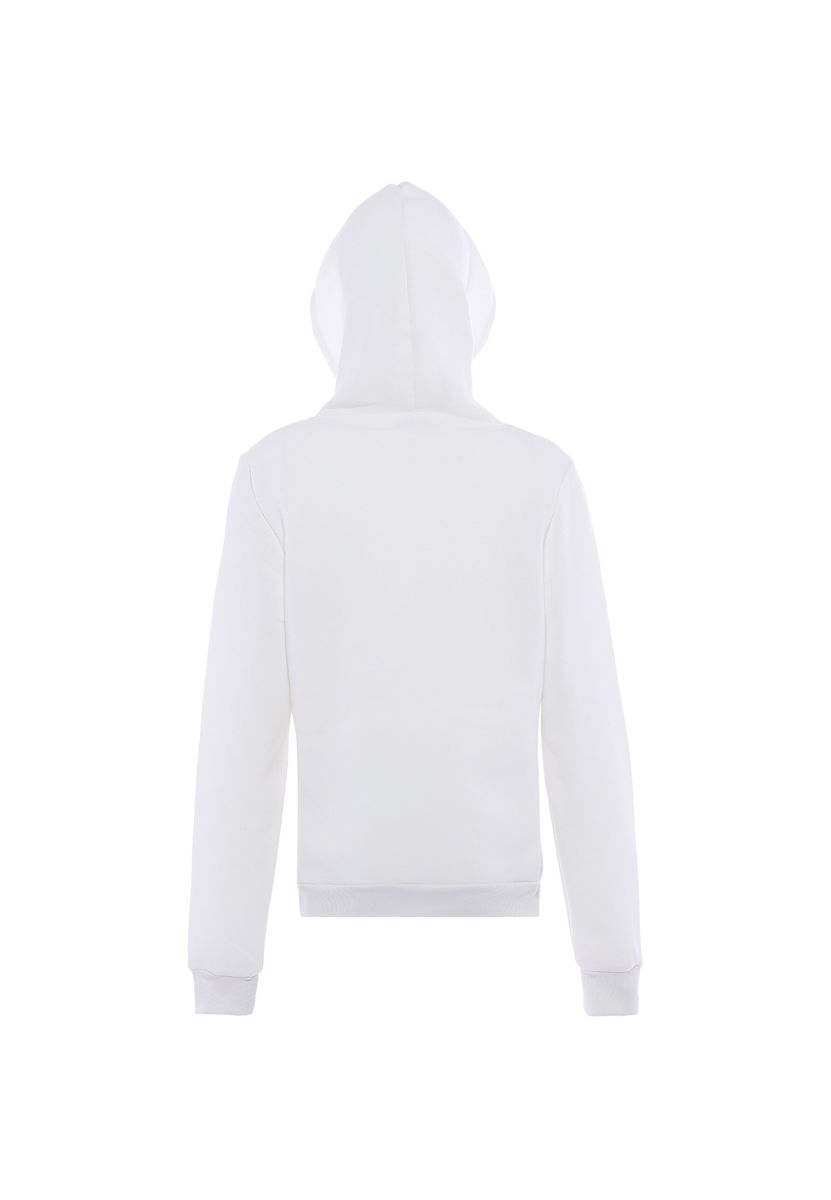 Klassischer Kapuzenpullover mit Kordelzug