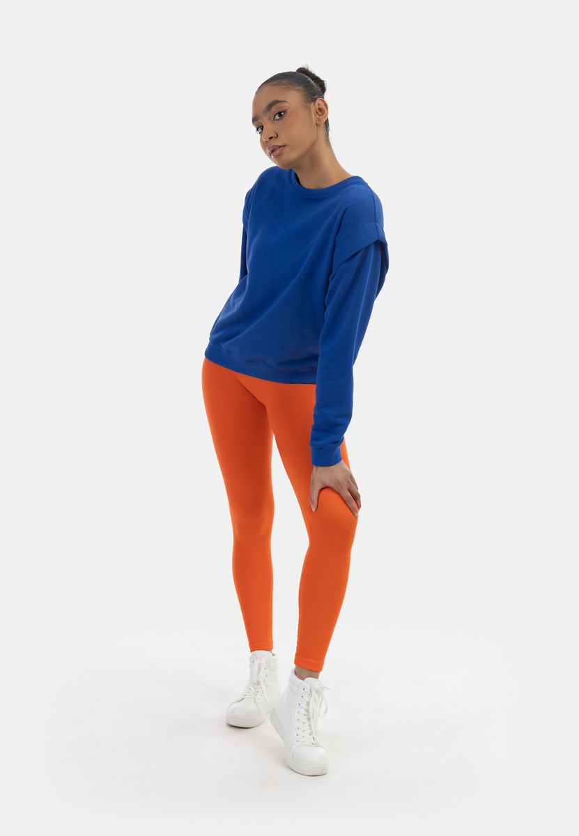 Modernes Sweatshirt mit Layered-Schultern