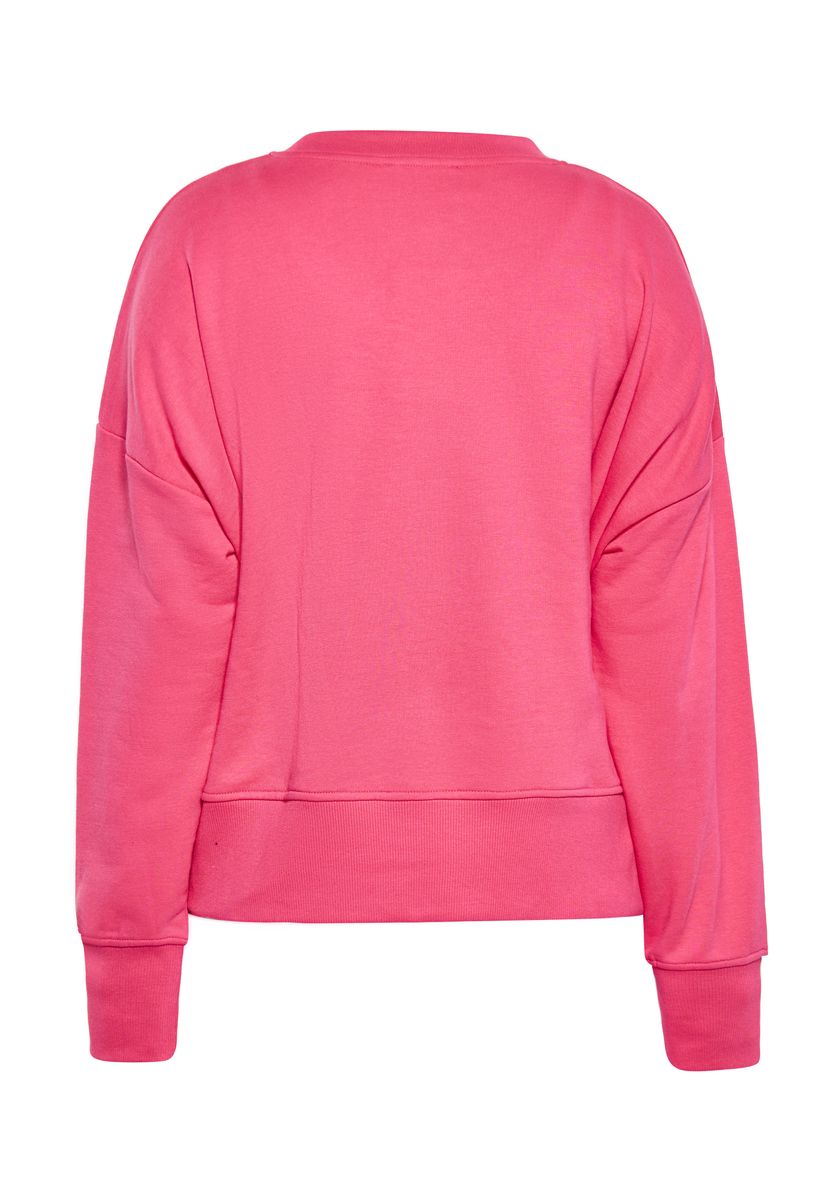 Oversize-Sweatshirt mit Graffiti-Print