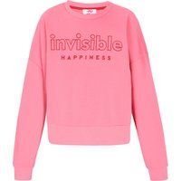Oversize-Sweatshirt mit Rundhalsausschnitt und Stickerei