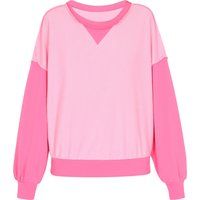 Oversize-Sweatshirt mit Color-Blocking