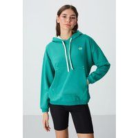 Oversized Fleece-Hoodie mit Tasche