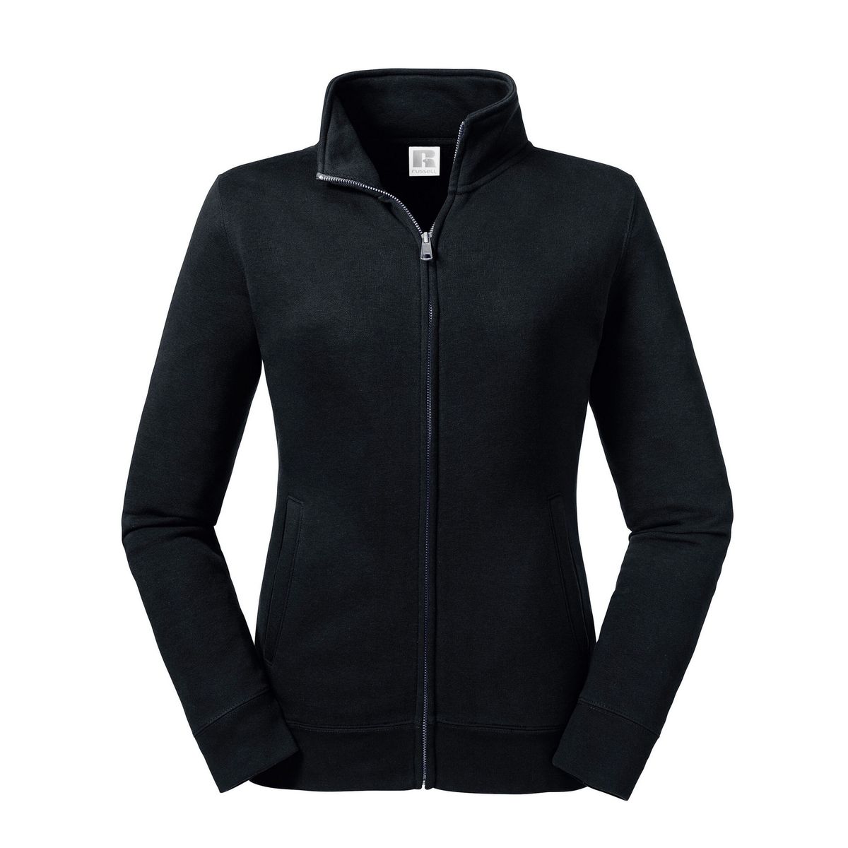 Klassische Sweatjacke mit Reißverschluss