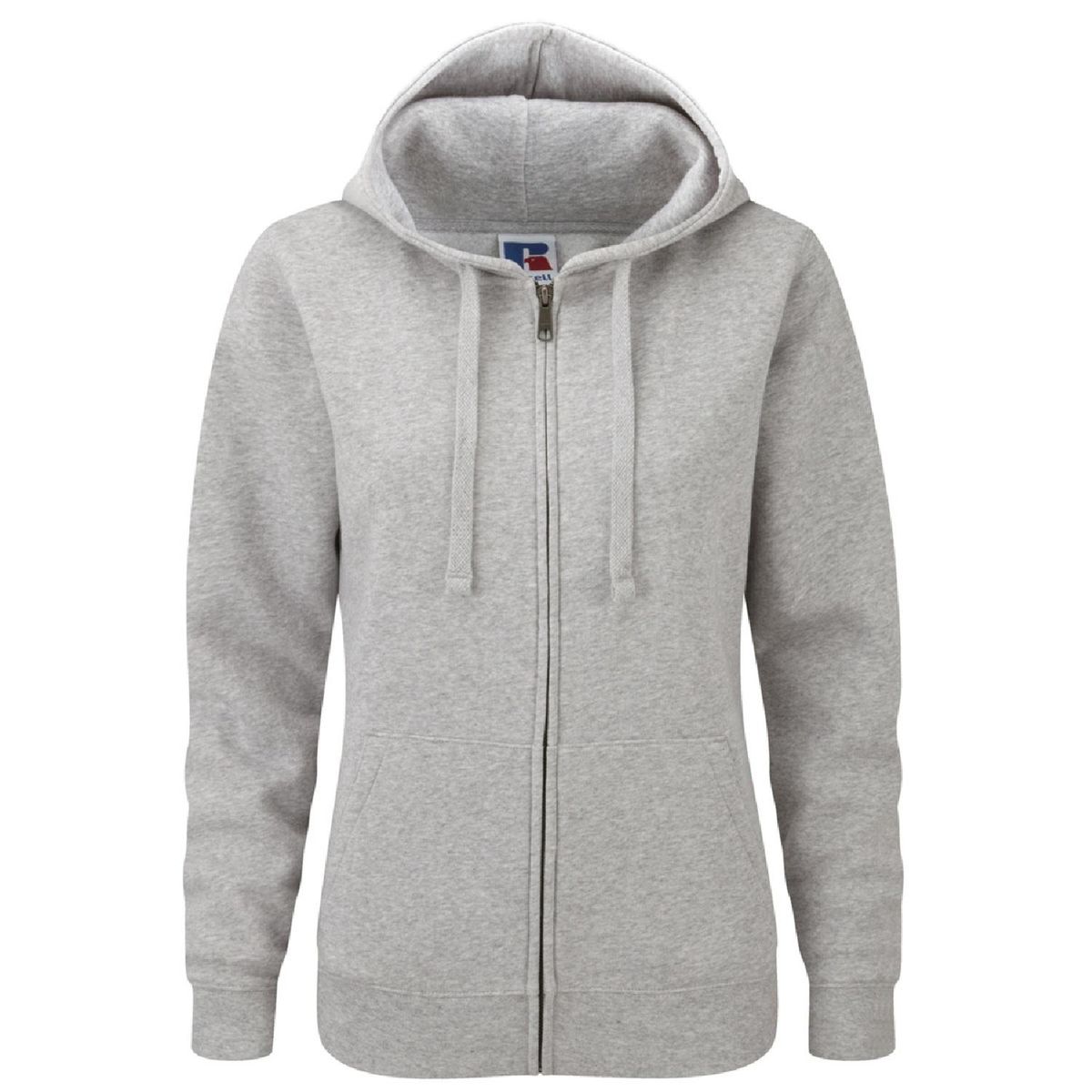 Feminine dreilagige Kapuzenjacke mit Reißverschluss