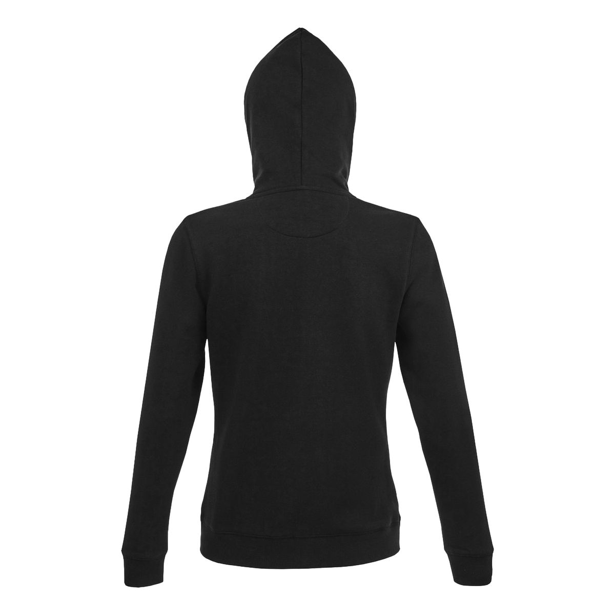 Fleece-Kapuzenjacke mit durchgehendem Reißverschluss