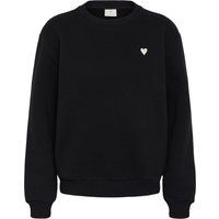 Locker geschnittenes Sweatshirt mit Herzdetail
