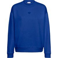 Oversized-Sweatshirt mit tonalem Herz