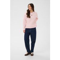 Oversize-Sweatshirt mit Herz-Detail