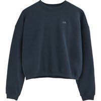 Locker geschnittenes Rundhals-Sweatshirt