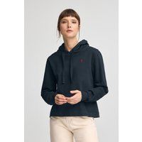 Klassisches Kapuzen-Sweatshirt aus Baumwolle