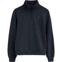 Klassischer Viertelreißverschluss-Pullover