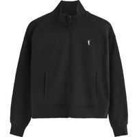 Zip-Up-Sweatshirt mit Stehkragen