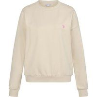 Weiches Baumwoll-Stretch Sweatshirt Rundhals