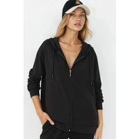 Weicher Kapuzenpullover mit Reißverschluss