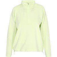 Half-Zip Sweatshirt mit verstellbarem Saum