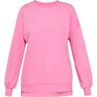Locker geschnittenes Sweatshirt mit Rundhalsausschnitt