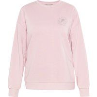 Oversize-Sweatshirt mit Blumengrafik