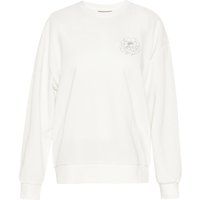 Oversized-Sweatshirt mit Blumendruck