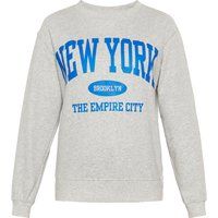 Sweatshirt mit Grafik-Print im Varsity-Stil