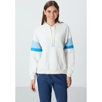 Oversized-Hoodie mit Farbblock-Design