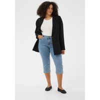 Klassische Five-Pocket Denim Capri-Jeans