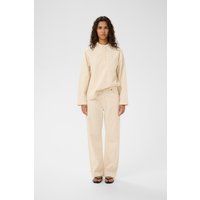 High-Waist-Jeans mit geradem Bein