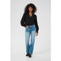 High-Waist Jeans mit regulärer Passform